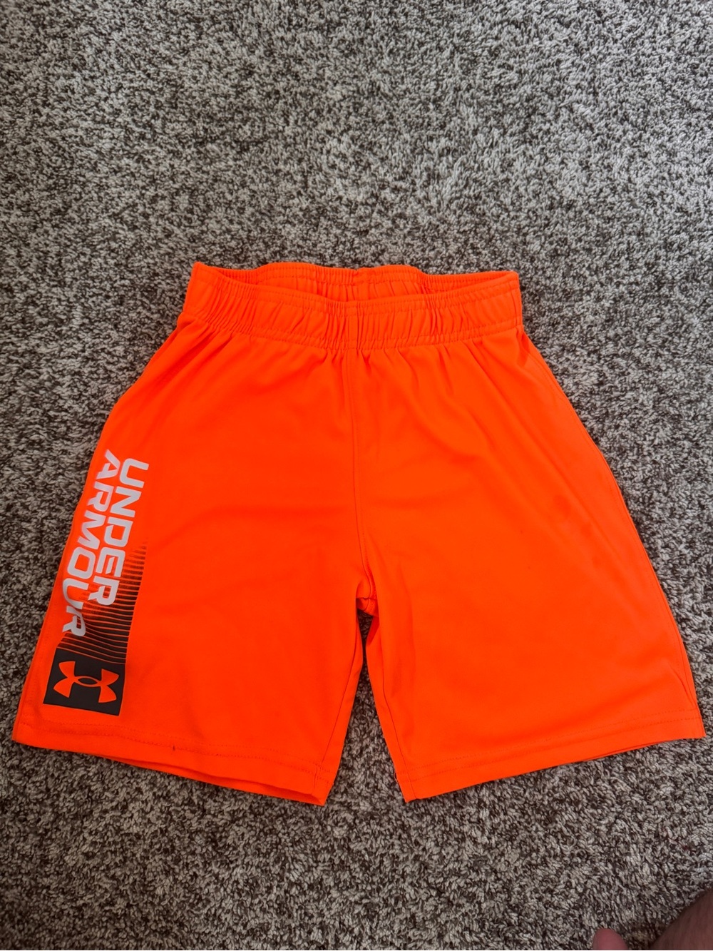 Under Armour Men’s Neon Orange Training Shorts